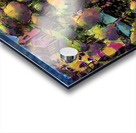 Far Away Across the Field   final w added orange Acrylic print