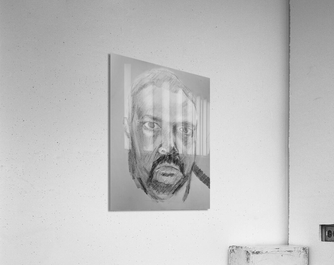 Sketch Portrait | Marc Melis Acrylic Print