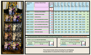 Art Fair 9-2025 Pricing Summary Sheet   Regular Pric