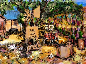 3 by 4 aspect ratio --- original jpg from photo of black and white micron