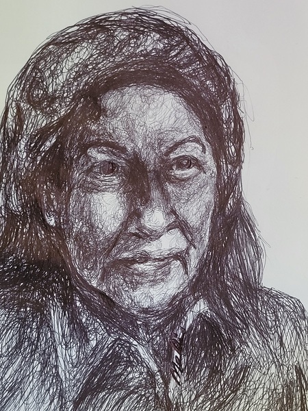 Sketch Portrait | Marc Melis Print