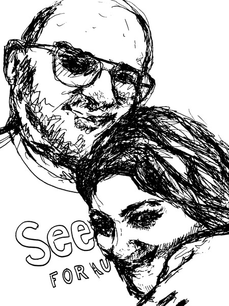 Sketch Portrait | Marc Melis Print