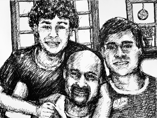 Sketch Portrait | Marc Melis Print