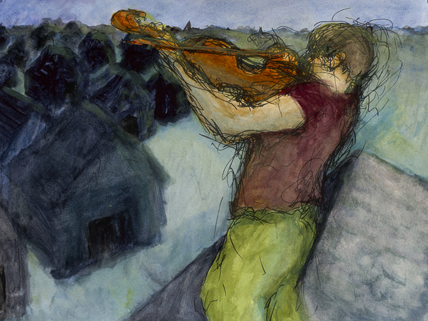 Fiddler on the Roof 16x12 Marc  Melis   20250617 Print