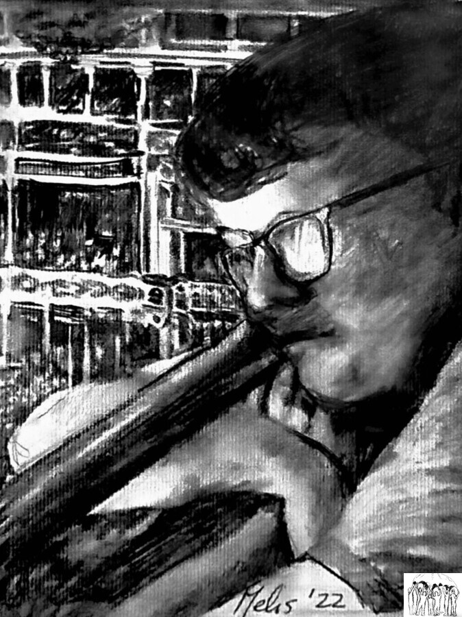 Sketch Portrait | Marc Melis  Print