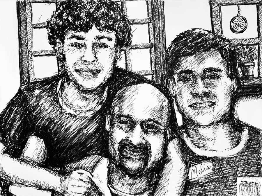 Sketch Portrait | Marc Melis  Print