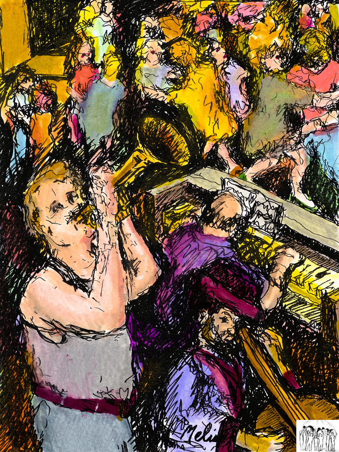 JAZZ NIGHT OPT  Print