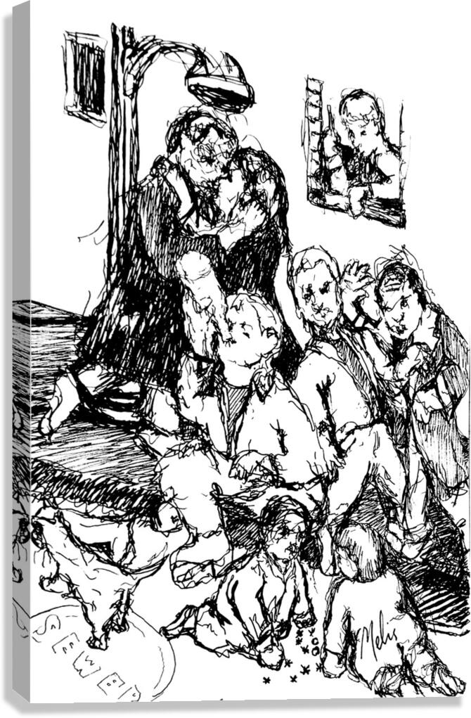 20231216 233230 2 Canvas Print