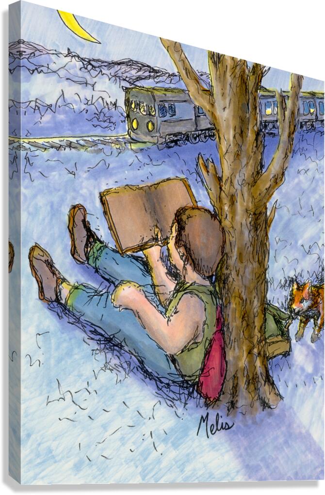 POETRY 1 Canvas Print