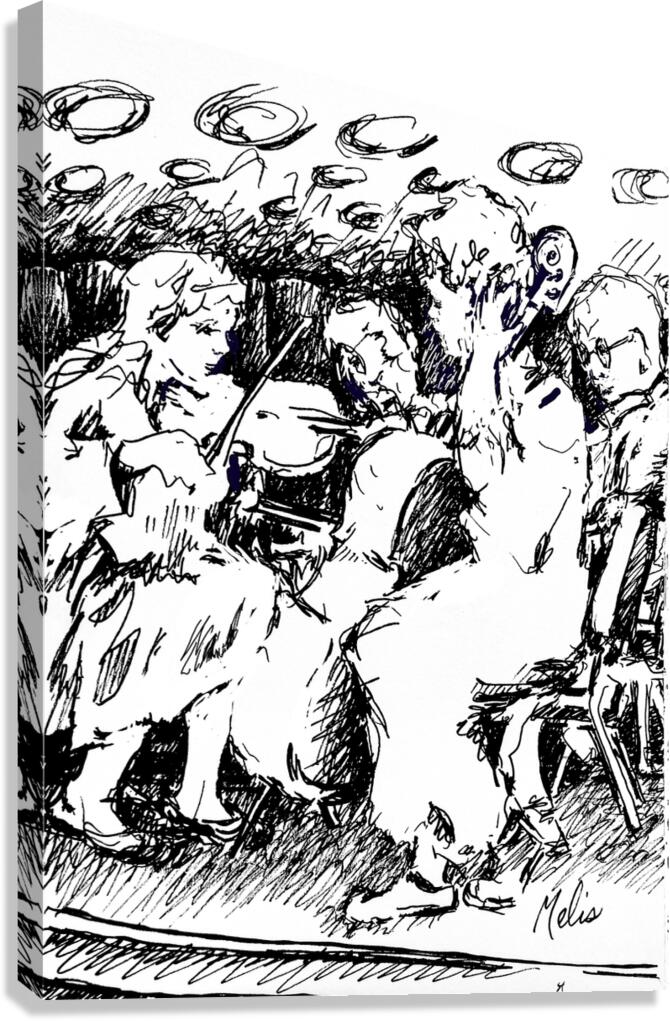 North Valley Symphony Orchestra   PSX 20250308 20 Canvas Print