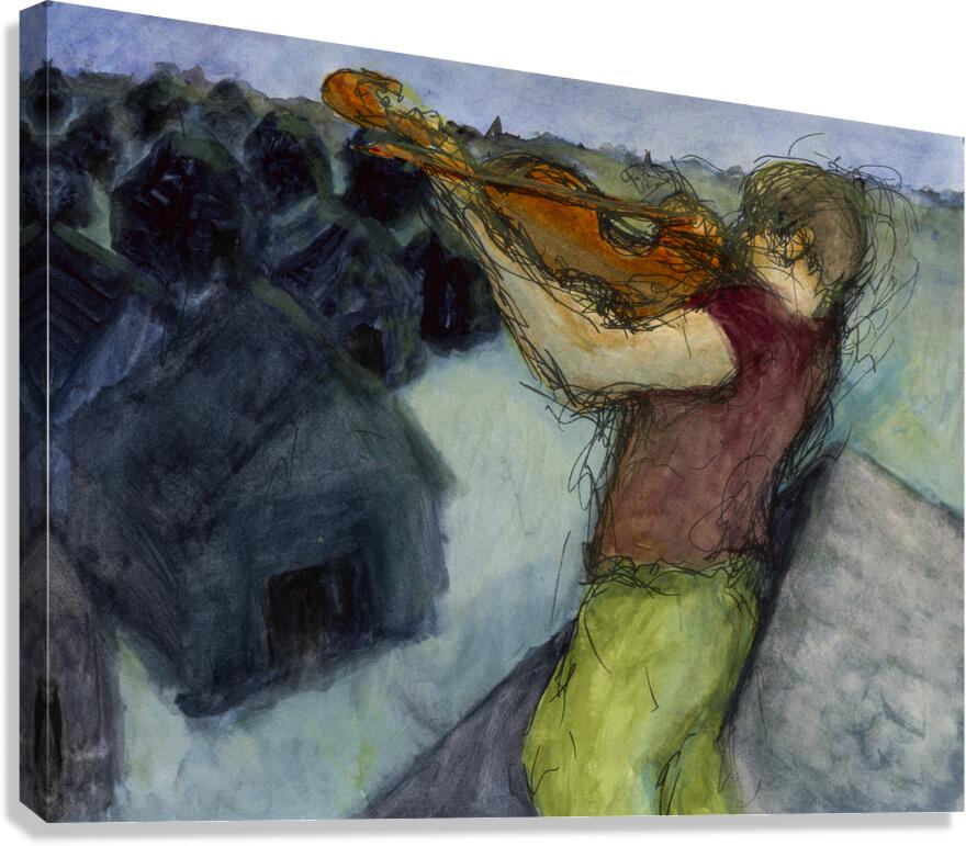 Fiddler on the Roof 16x12 Marc  Melis   20250617 Canvas Print