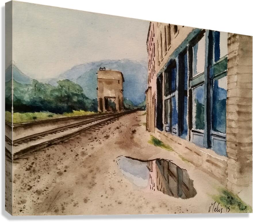 3 by 4 aspect ratio   Thurmond WV     PSX 2025030 Canvas Print