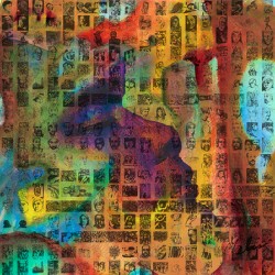 Mosaic silhouette abstract mango photo collage contact sheets FINAL