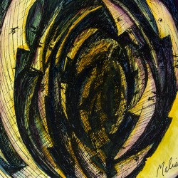Moonlight Sonata   Abstract 16x12 Marc  Melis   2