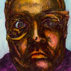 Abstract Self Potrait 16x12 Marc  Melis   2025061