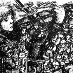 Violinist with Orchestra