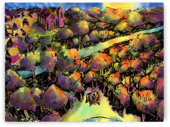 Far Away Across the Field   final w added orange by Marc Melis