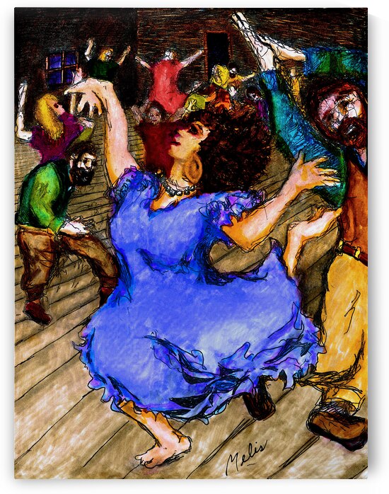 RE96F3 1 --- blueish-purple --- 36 x 48 by Marc Melis