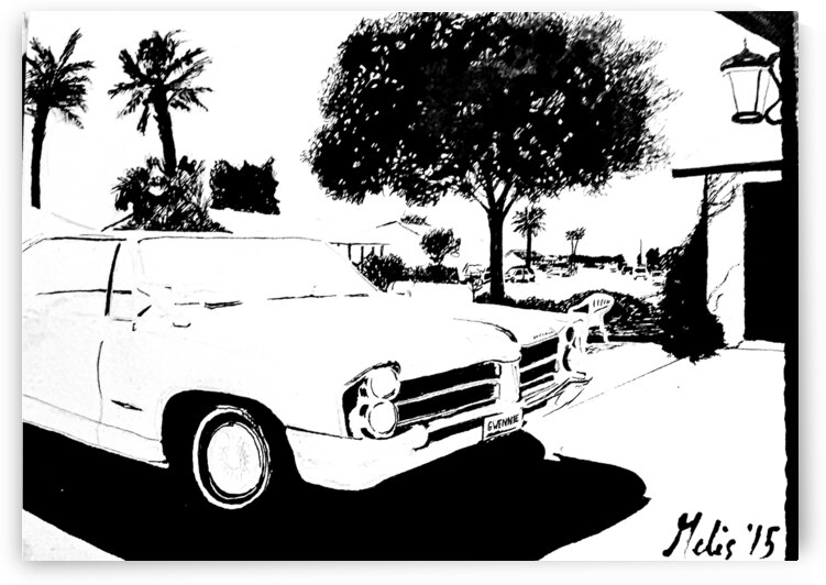 Hooptie - black and white -  PSX 20250302 042229 by Marc Melis