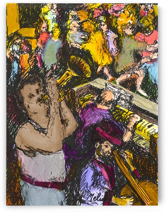 Jazz Night 9x12 Marc Melis   20231129   AdobeRGB by Marc Melis