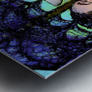 Lovers Kissing colored in   to be printed as 21 x Metal print