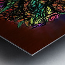 Wildflower Bouquet FINAL signed  2 Metal print