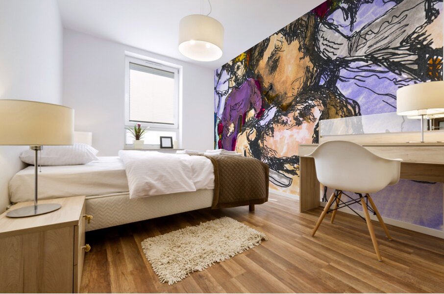 1 BARB 1 Mural print