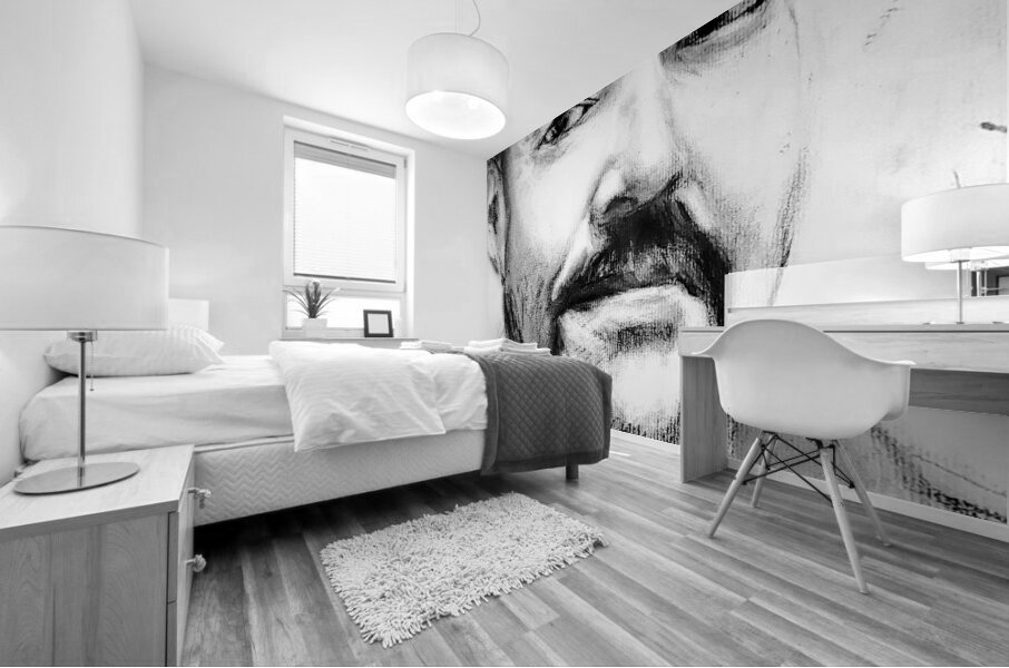 Sketch Portrait | Marc Melis Mural print