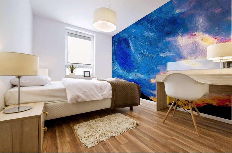 Empire of Stars Mural print