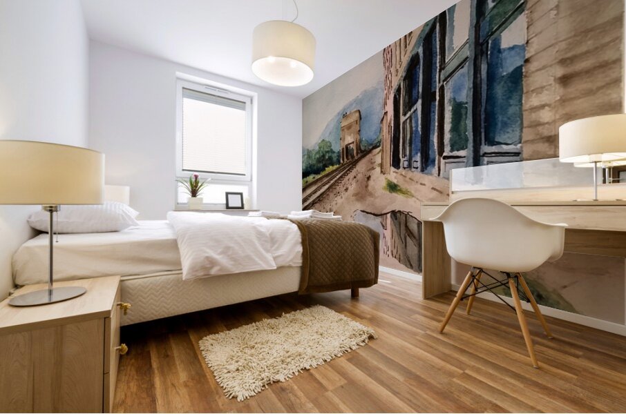 3 by 4 aspect ratio   Thurmond WV     PSX 2025030 Mural print