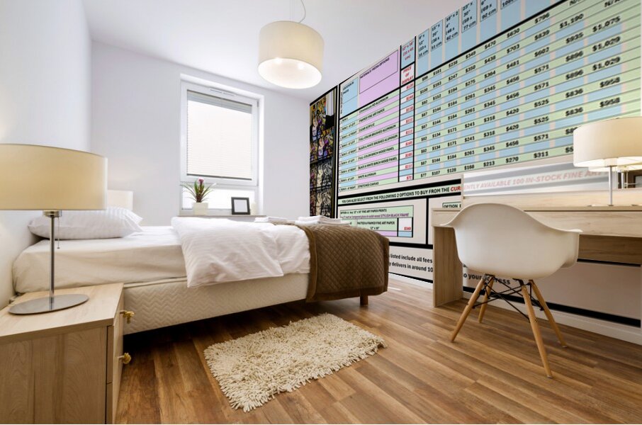 Art Fair 9-2025 Pricing Summary Sheet   MINUS 15 per Mural print