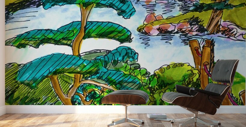 JAPANE 1 Wall Murals