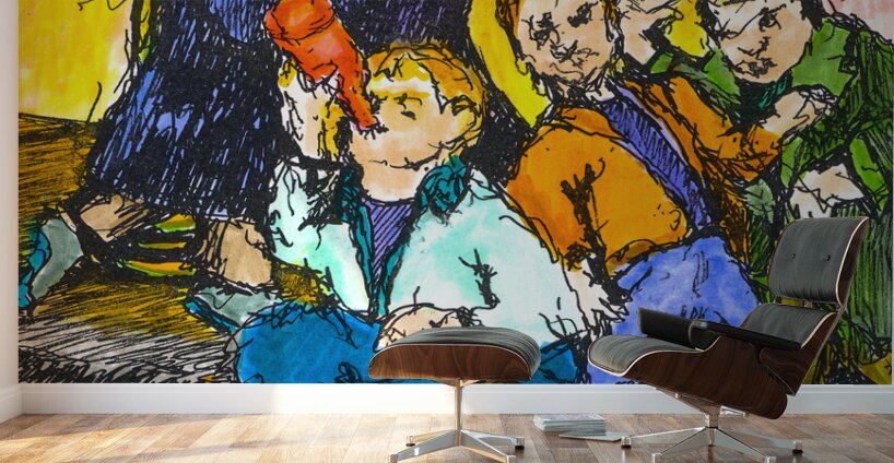 1 LIVE 1 Wall Murals