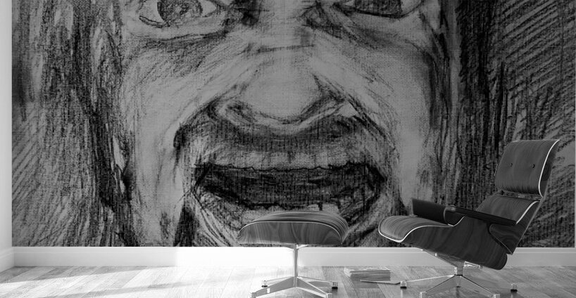 Sketch Portrait | Marc Melis Wall Murals