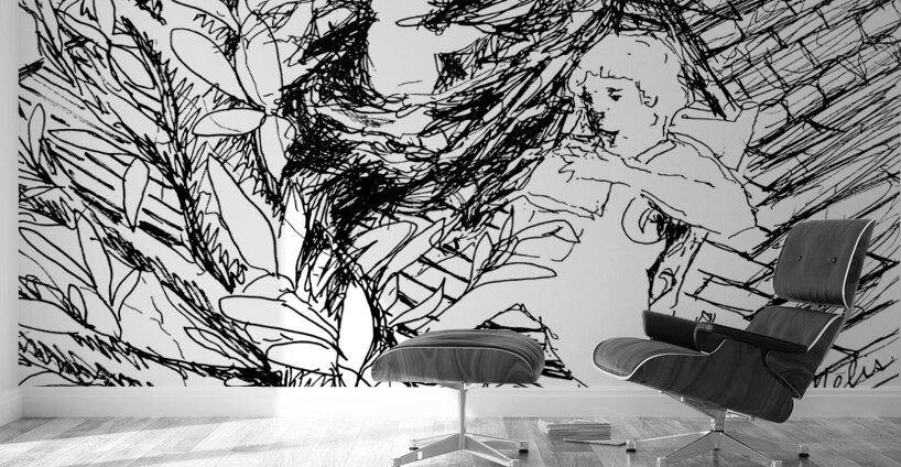 Porch Nap     20240521 220124 2 EDIT Wall Murals