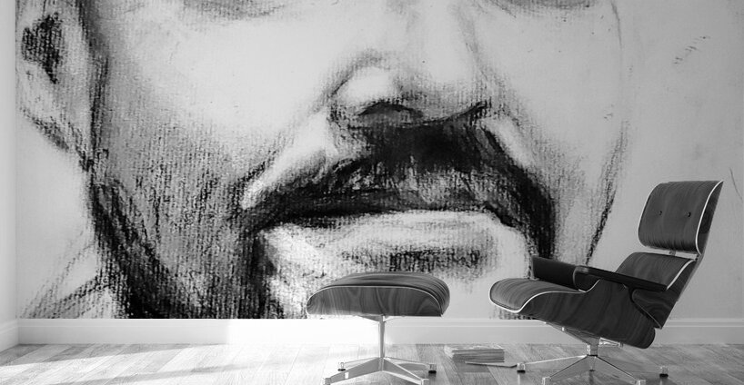 Sketch Portrait | Marc Melis Wall Murals