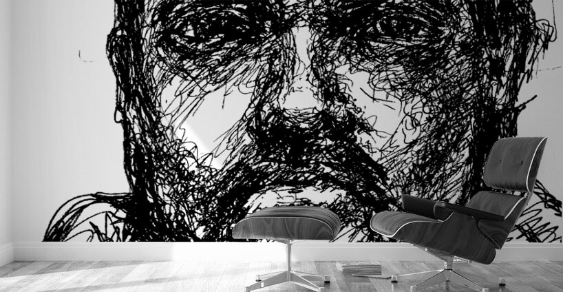 Sketch Portrait | Marc Melis Wall Murals