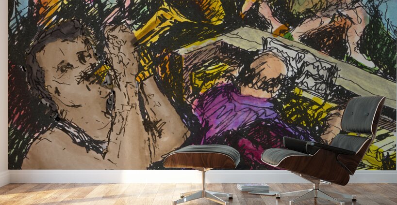 Jazz Night 9x12 Marc Melis   20231129   AdobeRGB Wall Murals