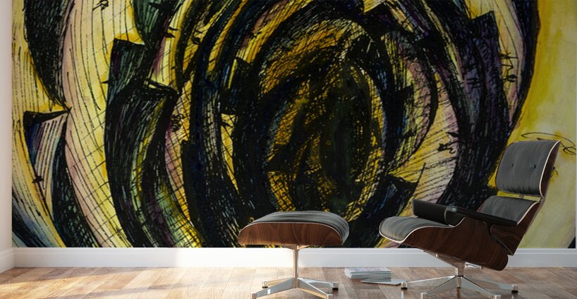 Moonlight Sonata   Abstract 16x12 Marc  Melis   2 Wall Murals