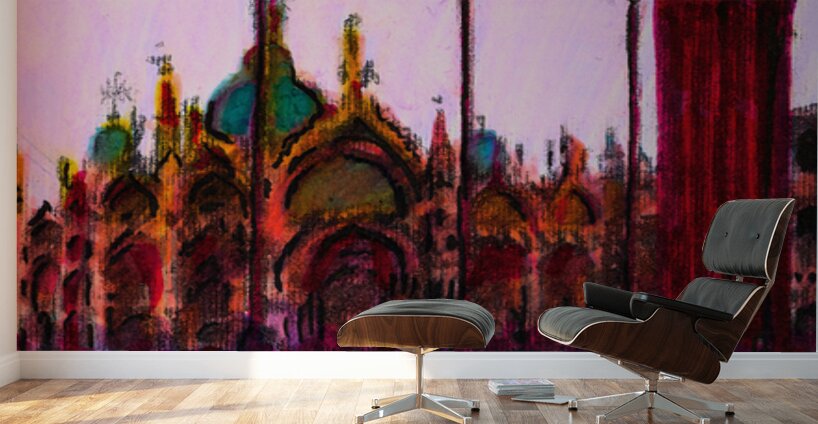 3 by 4 aspect ratio   Piazza San Marco     Venice Wall Murals