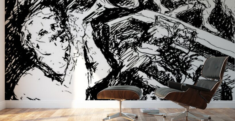 Jazz Nite   black and white     PSX 20250721 0905 Wall Murals