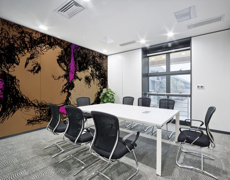 Lovers Kissing with purple background   FINAL cop Wall Printing