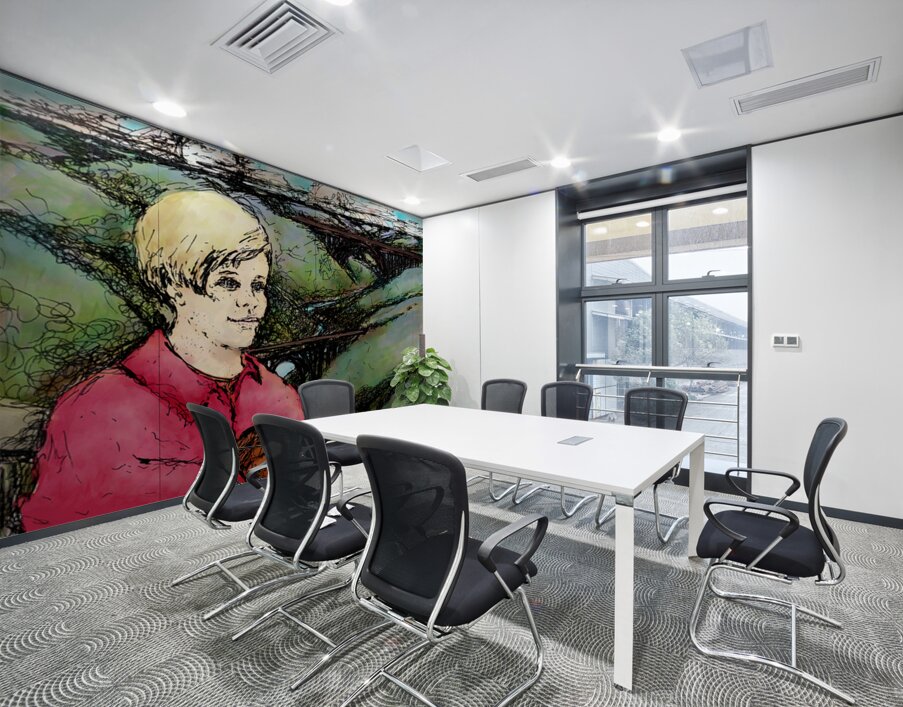 Child at New River   final 9 1 2024 final x 2 w Wall Printing