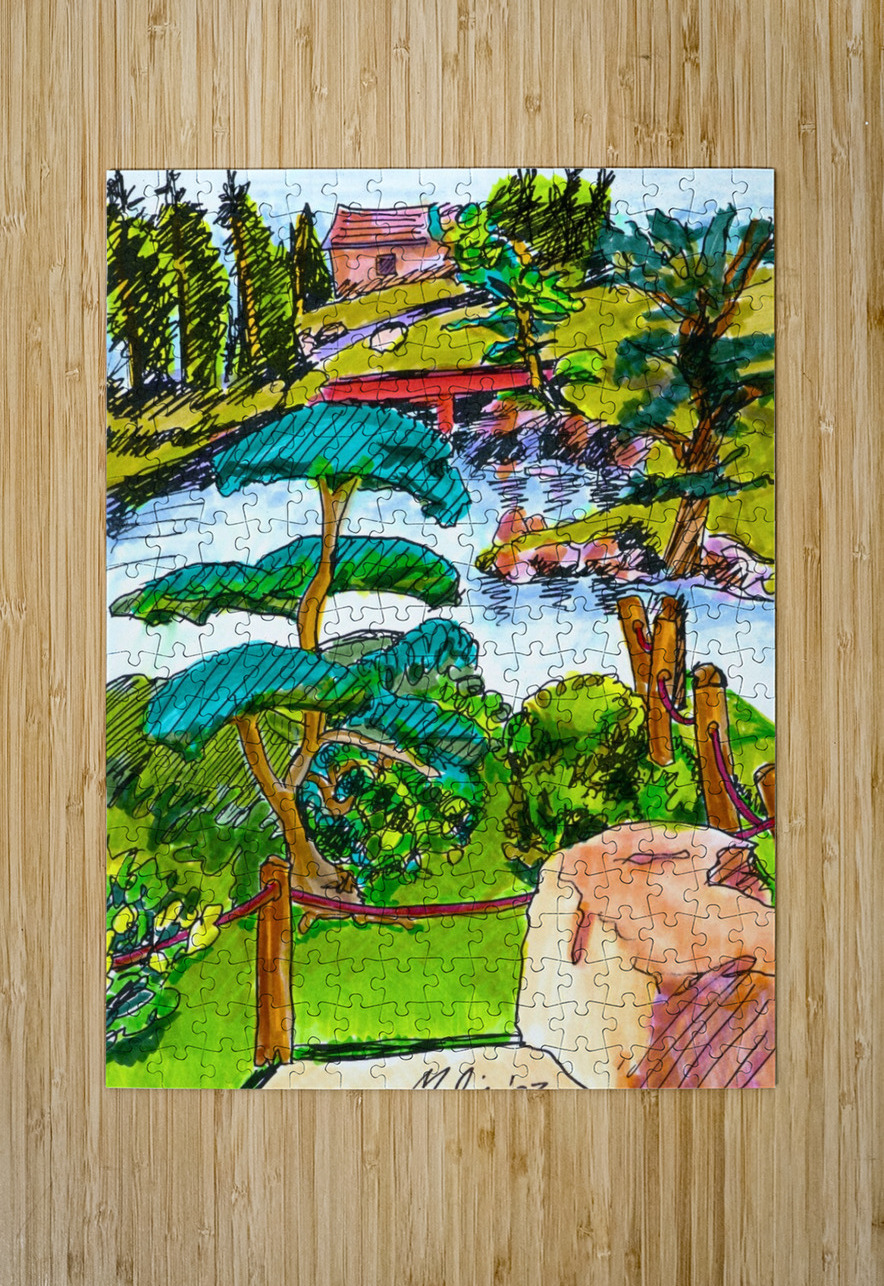 JAPANE 1 Marc Melis Puzzle printing