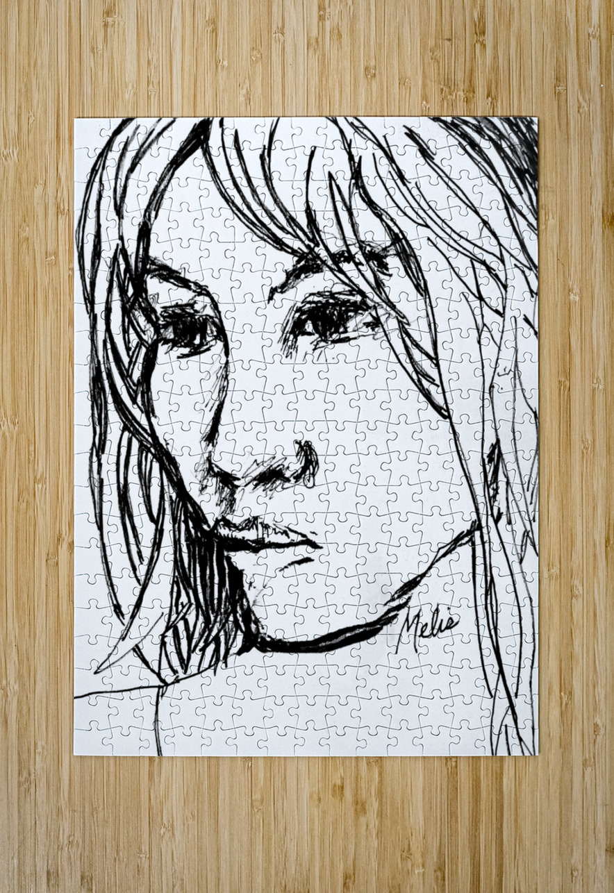 Sketch Portrait | Marc Melis Marc Melis Puzzle printing