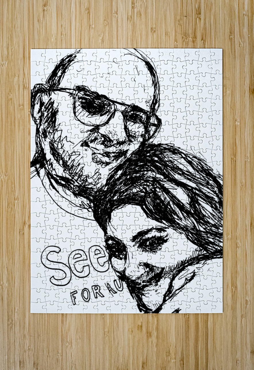 Sketch Portrait | Marc Melis Marc Melis Puzzle printing