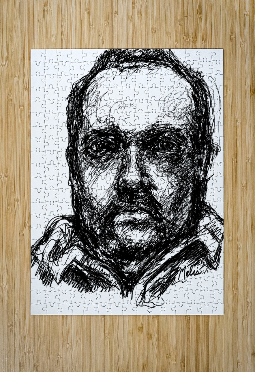 Sketch Portrait | Marc Melis Marc Melis Puzzle printing