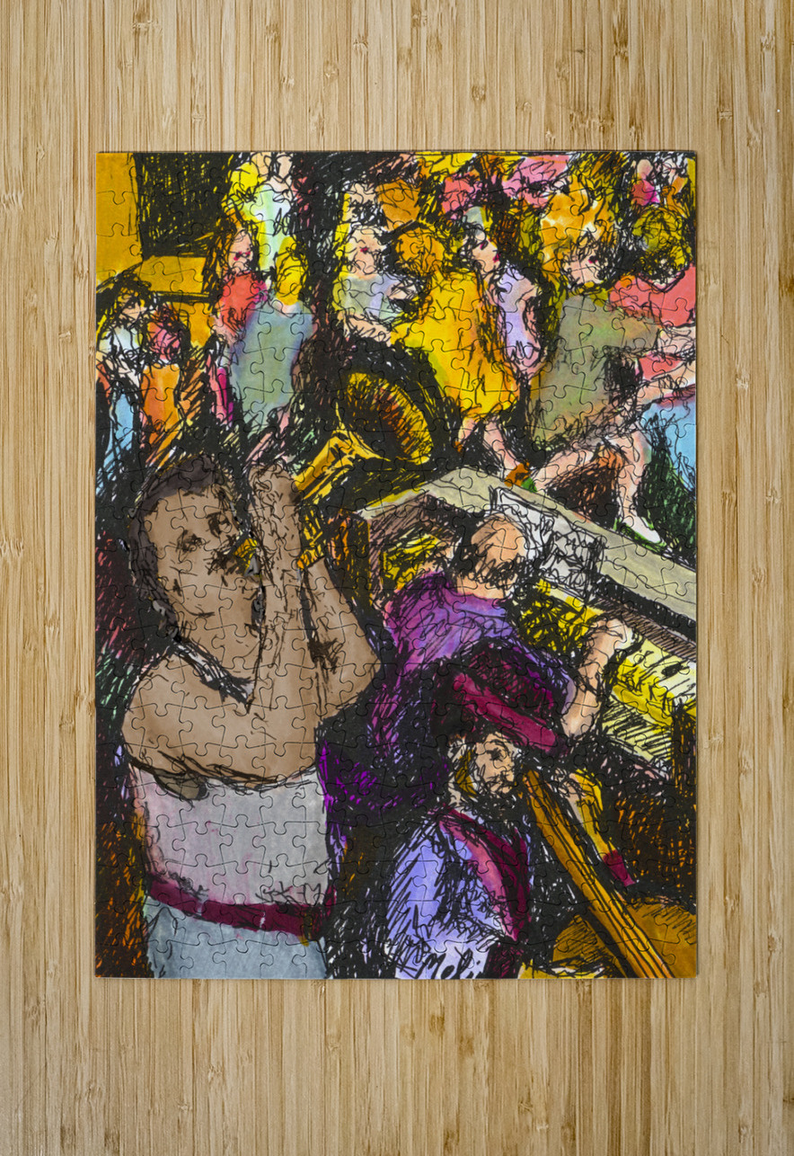 Jazz Night 9x12 Marc Melis   20231129   AdobeRGB Marc Melis Puzzle printing