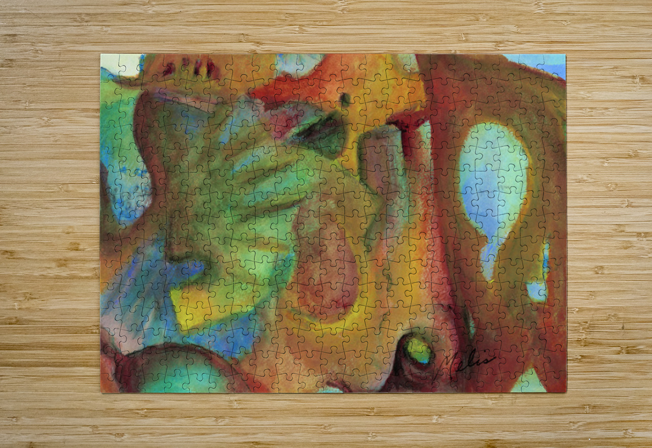 Abstract Mango 1 Marc Melis Puzzle printing