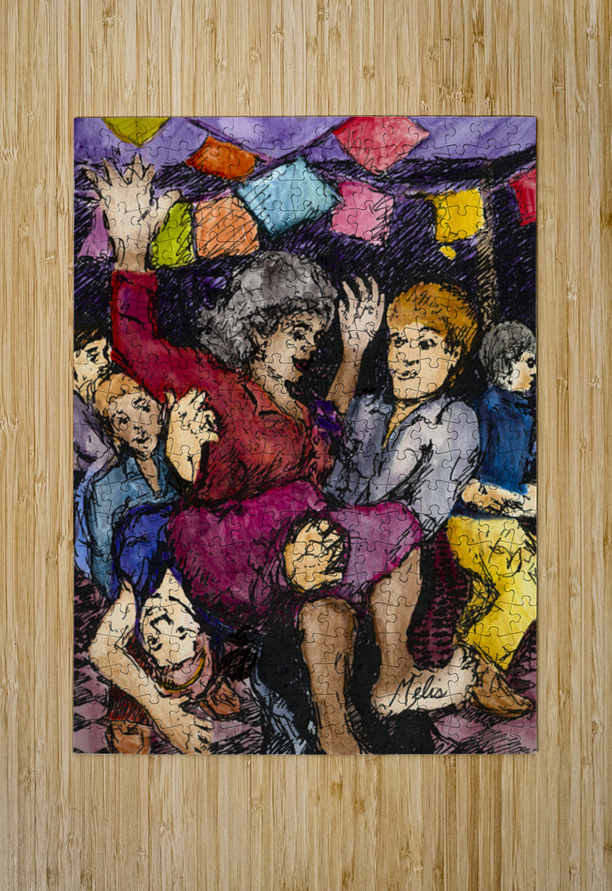 Swing Dance 12x16 Marc  Melis   20250714   AdobeR Marc Melis Puzzle printing